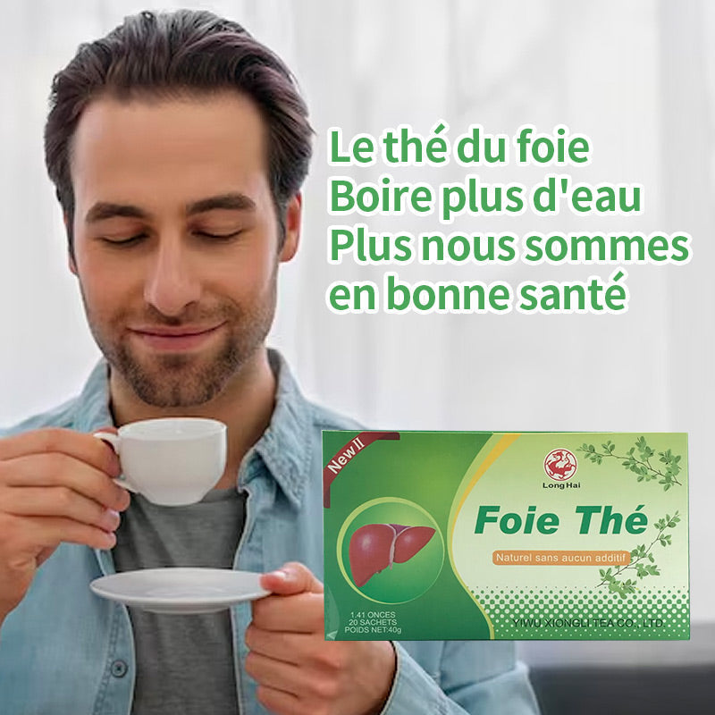 Thé Détox de foie ( Colopathie constipation ballonnement de ventre etc)