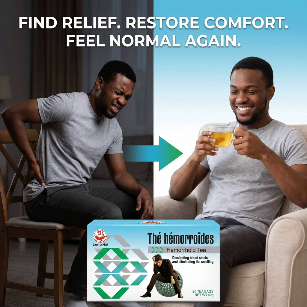 Thé Hémorroïdes & Constipation – Soulagement et Bien-être Digestif